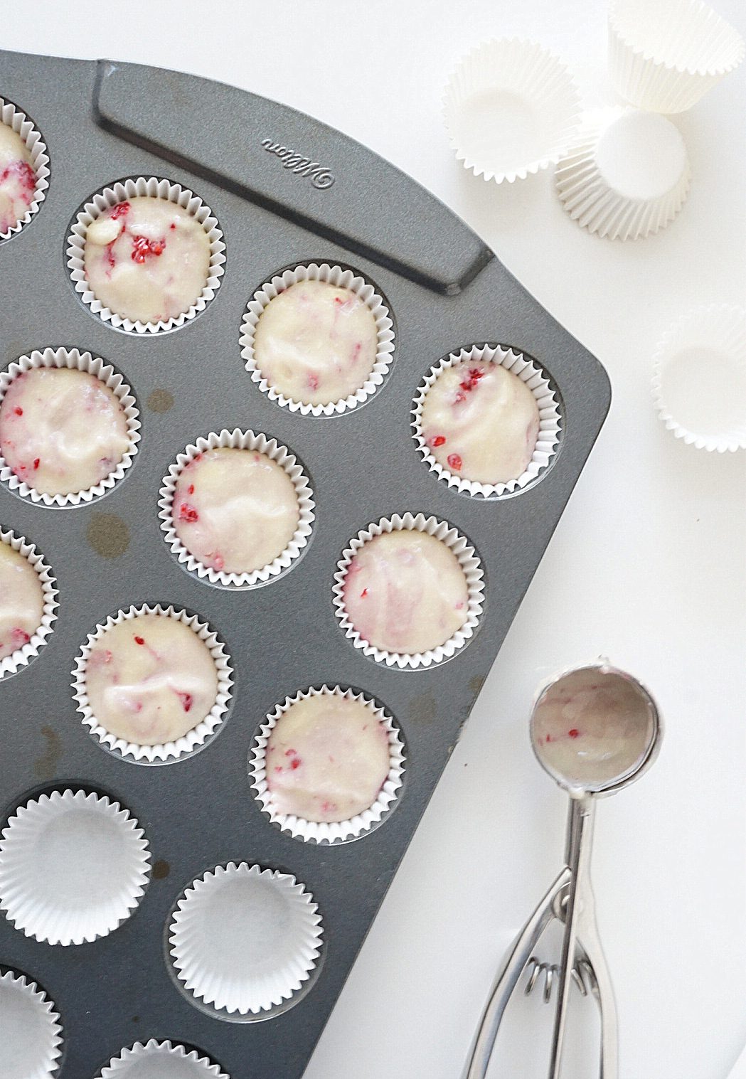 One batter cupcake, 3 Flavours. 